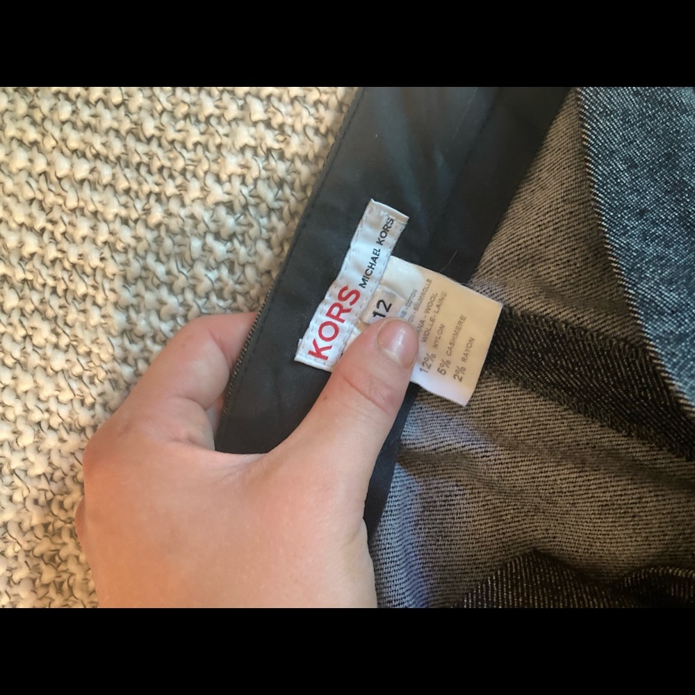 KORS grey slacks
